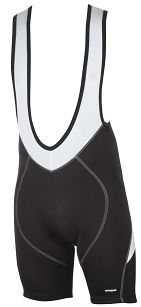 Spodenki Etape Profi Lacl - czarny z bialym Rozmiar S