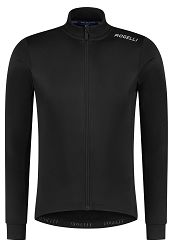 Bluza rowerowa Rogellii CORE z oddychającymi bokami, czarna