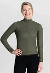 Damska bluza rowerowa Rogelli CORE z oddychającymi bokami, khaki - 2