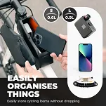 Magnetyczna 100% wodoszczelna torebka na ramę Rockbros AS-133 red - S 0,6L | L 0,9L - 17