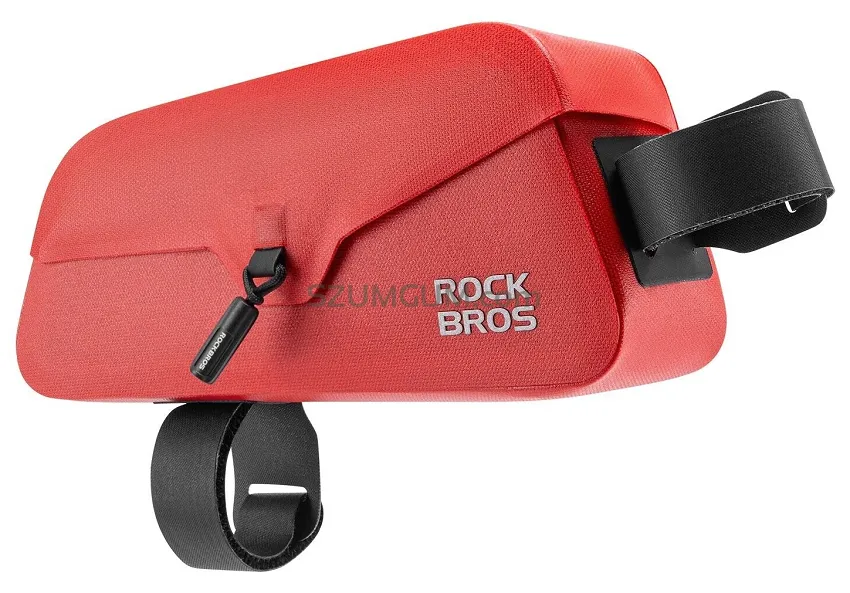 Magnetyczna 100% wodoszczelna torebka na ramę Rockbros AS-133 red - S 0,6L | L 0,9L
