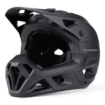 Kask rowerowy fullface Wozinsky z odpinanym daszkiem -  czarny - 3