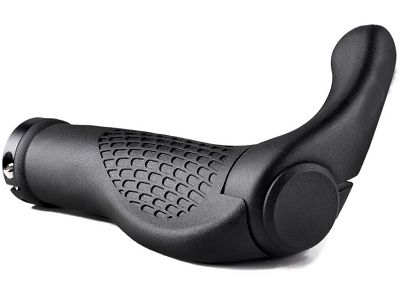 Chwyty kierownicy prox GP-40B 135mm czarne, rogi skręcane