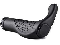 Chwyty kierownicy prox GP-40B 135mm czarne, rogi skręcane