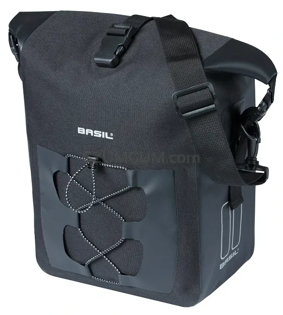 Sakwa Basil Navigator Waterproof M – 12–15 L - Single Bag MIK Hooks - black