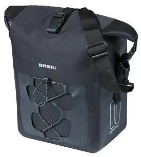 Sakwa Basil Navigator Waterproof M – 12–15 L - Single Bag MIK Hooks - black