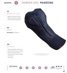 Damskie spodenki kolarskie Rogelli SELECT II z wkładką żelową i szelkami, czarno-żółte - 6