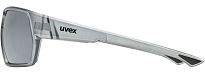 Okulary sportowe UVEX Sportstyle 238 - smoke matt / mirror silver - 4