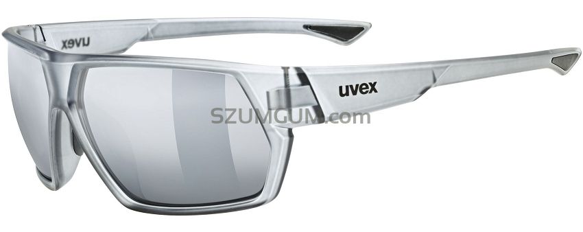Okulary sportowe UVEX Sportstyle 238 - smoke matt / mirror silver