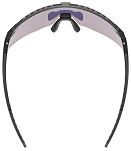 Okulary UVEX Pace Stage CV - black matt / mirror red - 4
