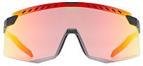 Okulary UVEX Pace Stage CV - black matt / mirror red - 2