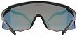 Okulary UVEX Pace Stage CV - black matt / mirror red - 5