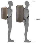 Torba podróżna Ortlieb  DUFFLE LITE 40L / 60L - Dark Sand - 3