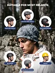 Dwustronna czapka sportowa Rockbros YDM004 z Tencelu i wełny merino - zielony - 3