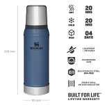 Termos stalowy Stanley LEGENDARY CLASSIC - 0,75L - Hammertone Lake - 4