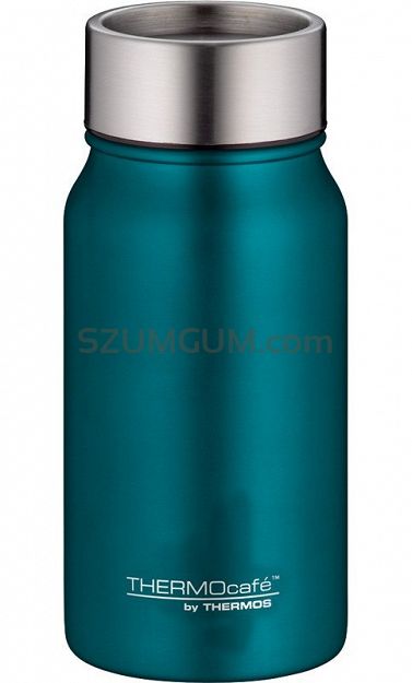 Kubek termiczny Termokubek THERMOcafé - 350ml turkusowy