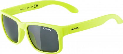 Alpina Okulary dziecięce  JUNIOR MITZO - Neon Yellow
