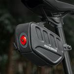 Torba podsiodłowa Rockbros C61 0,45 l z inteligentną lampką tylną - 4