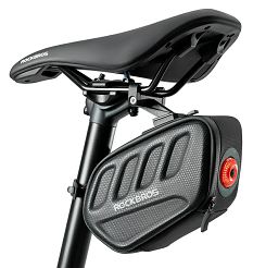 Torba podsiodłowa Rockbros C61 0,45 l z inteligentną lampką tylną