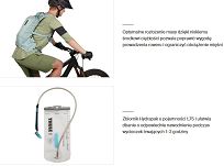 Plecak rowerowy hydracyjny damski Thule Vital  3L - jasnoniebieski alaska - 8