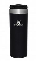 Najlżejszy kubek termiczny Stanley Aerolight Transit Mug 0,47 L - black metallic
