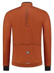 Ocieplana bluza rowerowa Rogelli ESSENTIAL DWR, miedziana - 2