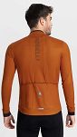 Ocieplana bluza rowerowa Rogelli ESSENTIAL DWR, miedziana - 4