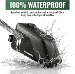 100% woodoodporna torebka na ramę Rockbros AS-151 - 1 L - 11