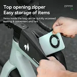 100% woodoodporna torebka na ramę Rockbros AS-151 - 1 L - 5