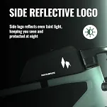 100% woodoodporna torebka na ramę Rockbros AS-151 - 1 L - 7