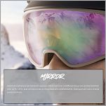 Kask zimowy, narciarski i snowboardowy Alpina ALTO V  - Black matt- szkła fotochrom - 10
