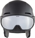 Kask zimowy, narciarski i snowboardowy Alpina ALTO V  - Black matt- szkła fotochrom - 2