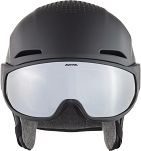 Kask zimowy, narciarski i snowboardowy Alpina ALTO V  - Black matt- szkła fotochrom - 2