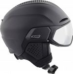 Kask zimowy, narciarski i snowboardowy Alpina ALTO V  - Black matt- szkła fotochrom - 3