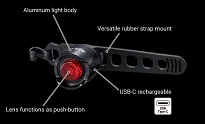 Lampka tylna CatEye ORB II USB-C - 4