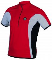  Męska koszulka na rower Etape FACE 14, czerwona