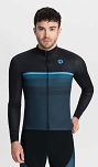 Bluza rowerowa Rogelli HERO II, czarno-niebieska - 3