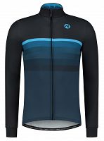 Bluza rowerowa Rogelli HERO II, czarno-niebieska