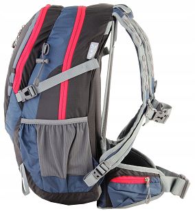 Plecak sportowy Axon Lobo 23L czarny - stelaż z siateczką