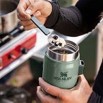 Termos obiadowy ze sztućcem Stanley CLASSIC - 0,4L - Hammertone Lake - 6