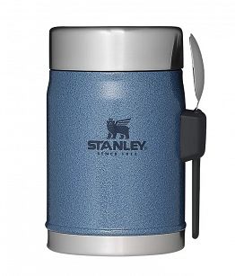 Termos obiadowy ze sztućcem Stanley CLASSIC - 0,4L - Hammertone Lake