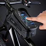 Torba Tech-Protect V2 rowerowa z miejscem na telefon 1.2l - czarna - 3