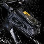 Torba Tech-Protect V2 rowerowa z miejscem na telefon 1.2l - czarna - 4