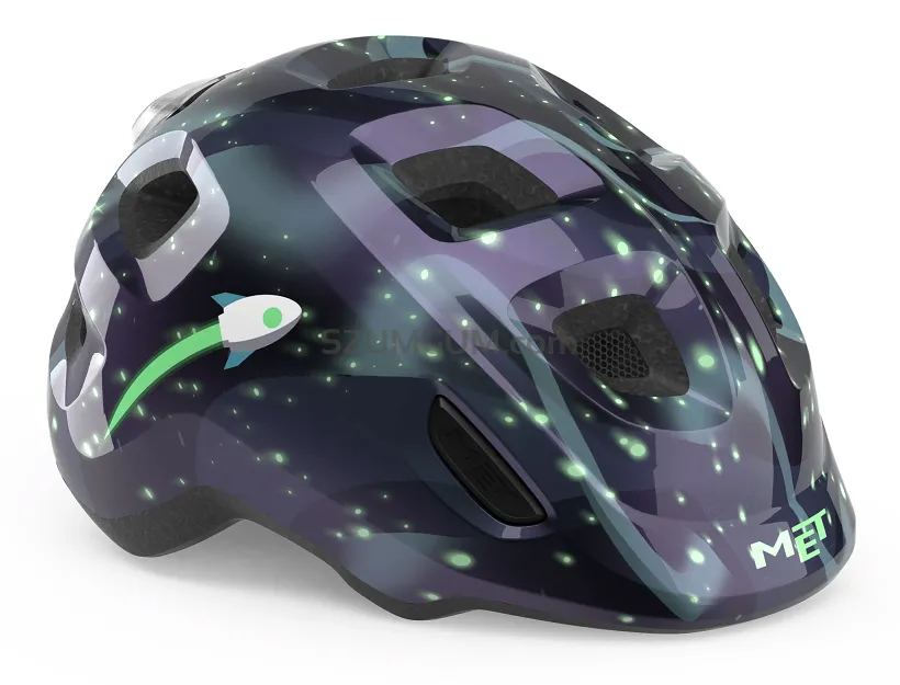 Kask dla najmłodszych MET Hooray MIPS - space glow in the dark