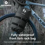 100% wodoodporna torba na widelec Rockbros AS-156 - 7 L - 4