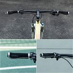 Gripy rowerowe Rockbros BS-03BK Microfibra - czarne - 6