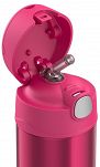 Termos dziecięcy ze słomką Thermos FUNtainer 355ml - kwiaty - 4