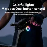 Lampka tylna Rockbros Q1 Ultra Multicolor z czujnikiem hamowania - 13