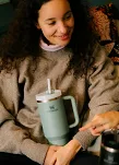Stanley kubek Quencher H2.O FlowState Tumbler 1.2L - Frost - 4