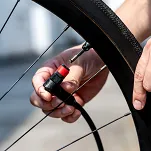 Lezyne ABS Pro Clik – głowica do pompek podłogowych pod Clik Valve SCV + 2x adapter z SV na SVC - 4